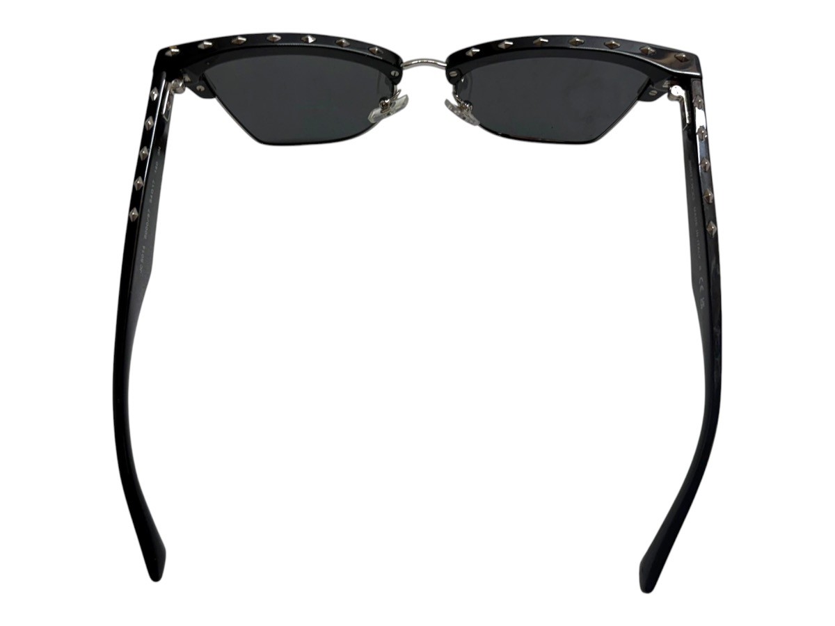 JIMMY CHOO BLACK STUDDED SEMI RIM SUNGLASSES JC5014 (CMP126482)