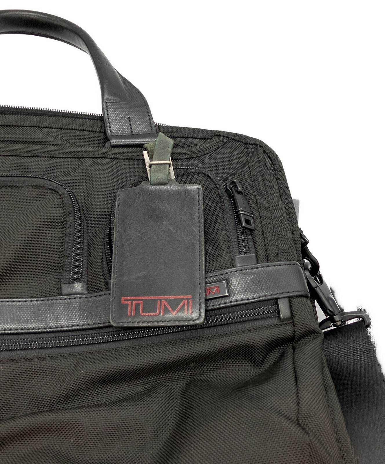TUMI Briefcase 26141D2 Black Nylon Authentic From Japan