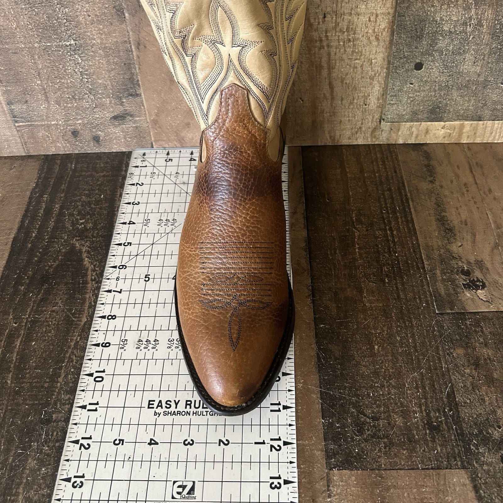 Tony Lama Vintage Bullhide Western Cowboy Boots Mens 10.5 D