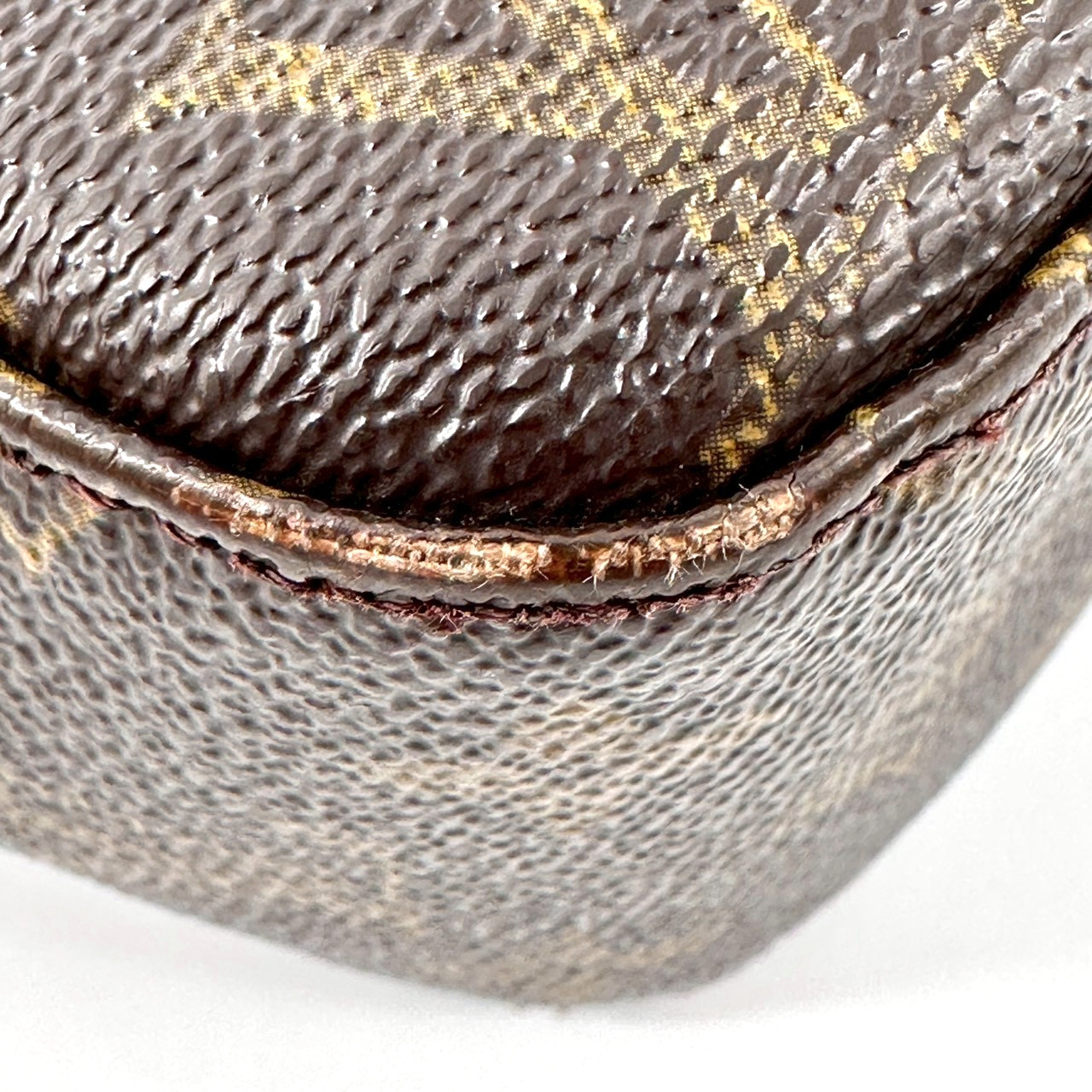 Louis Vuitton Spontini Hand Bag Shoulder Bag Monogram AR0033 Authentic