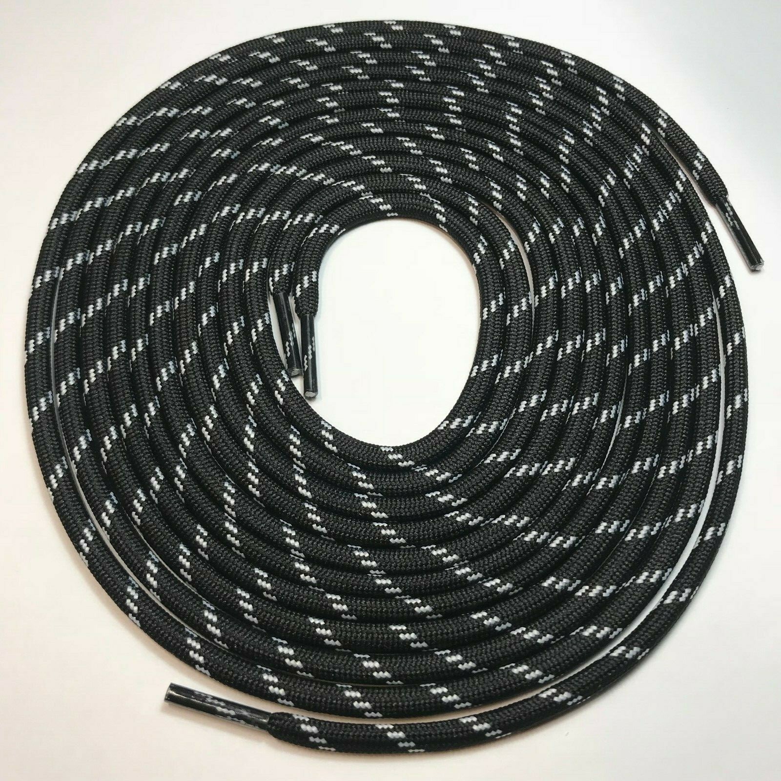 Heavy duty round boot laces shoe laces replacement for hiking motorcycle boots