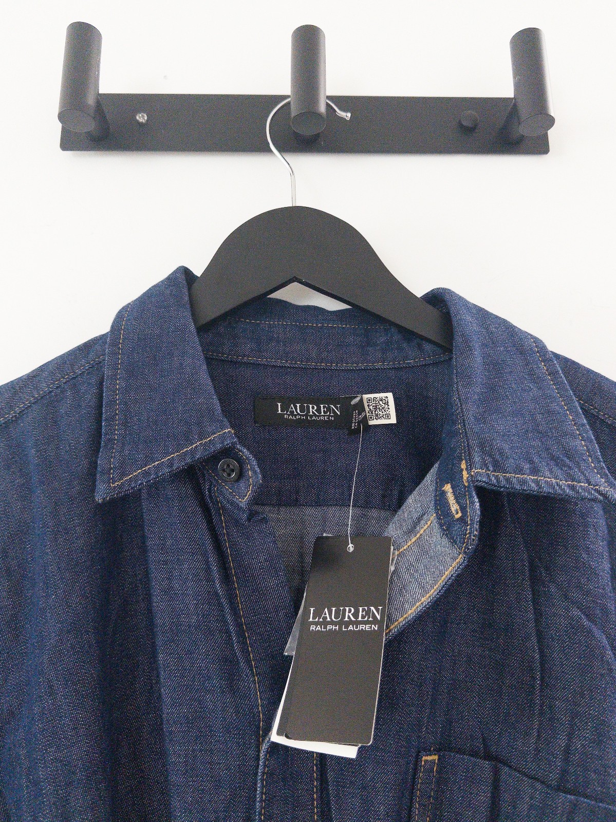 Lauren Ralph Lauren Belted Denim Shirtdress Size XS S XL