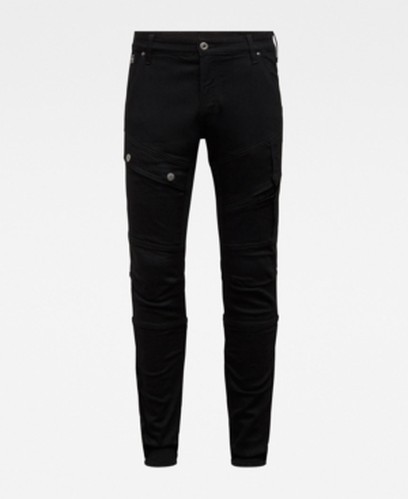 G-Star RAW Airblaze 3D Skinny Jeans Men 30/32 Pitch Black Zip Fly/Button Closure