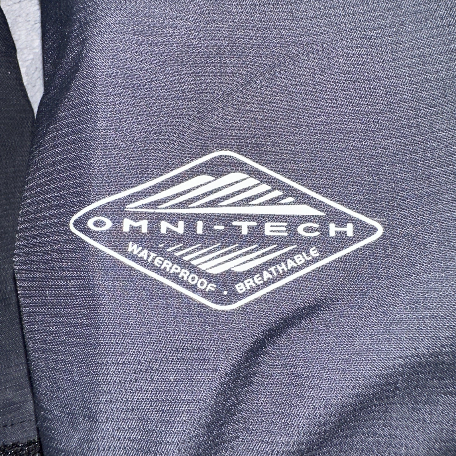 Columbia Interchange Jacket Medium Omni-Tech Waterproof Removable Hood Double Zi