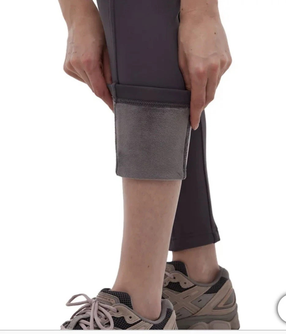 Bench Urbanwear Women’s Lined Leggings, Dark Gray, Size XXL
