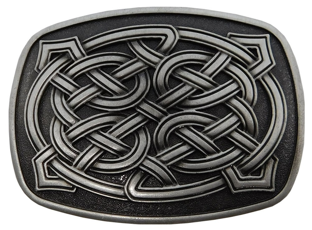 Celtic Cross Knot Belt Buckle