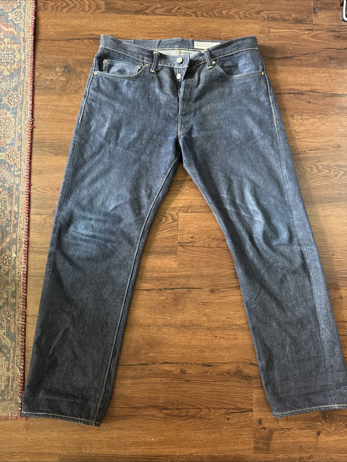 Boncoura XX Straight Leg Selvedge Denim Jeans Size 36