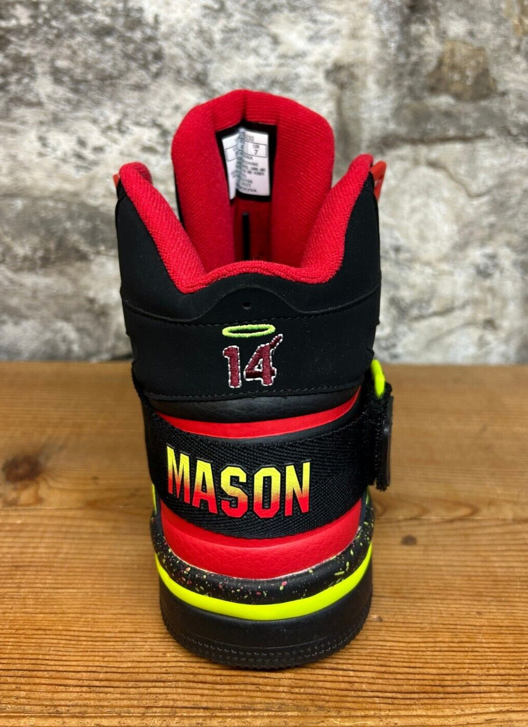 EWING CONCEPT X ANTHONY MASON TRIBUTE 1BM00766-033 BLACK/RED/YELLOW New In Box