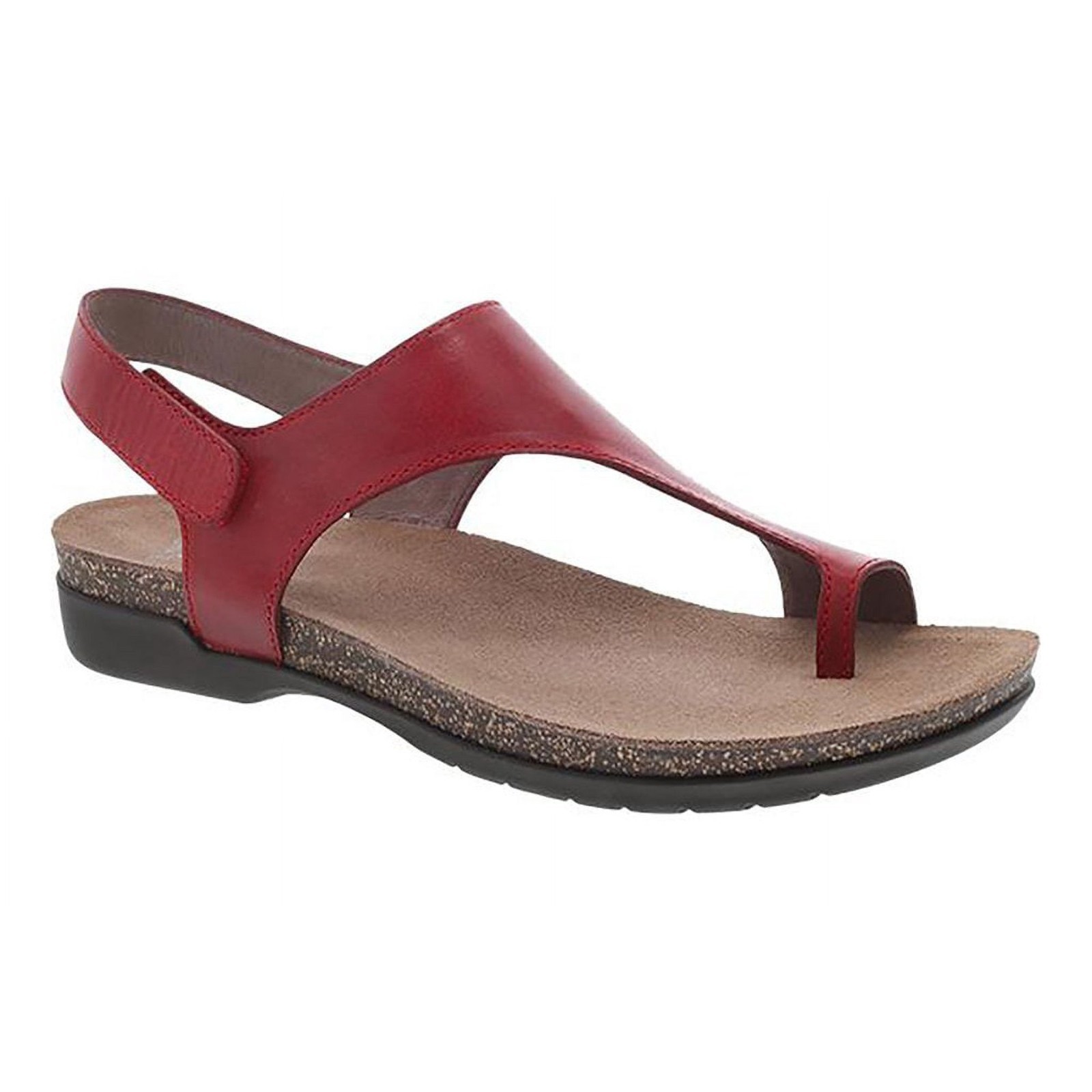 Dansko Reece Red Waxy Women’s Comfort Sandal – EU 36