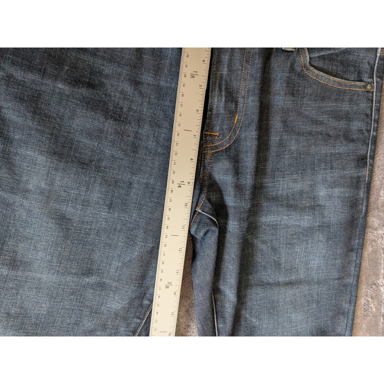 American Eagle Extreme Flex 4 Slim Jeans Mens 33×32 Dark Wash Blue Denim