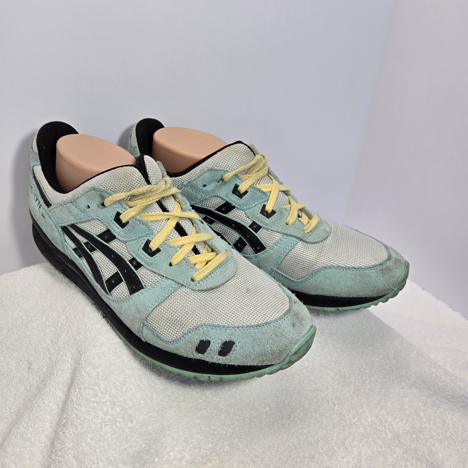 ASICS GEL-LYTE III OG Pure Aqua/Black 1201A482.300 STANDARD Men’s US 11.5 Shoes