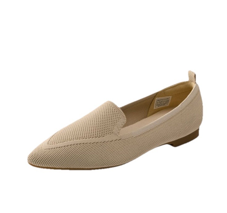 BURUDANI Pointed Toe Flats Dressy Flat Casual Loafers Work Size 9.5
