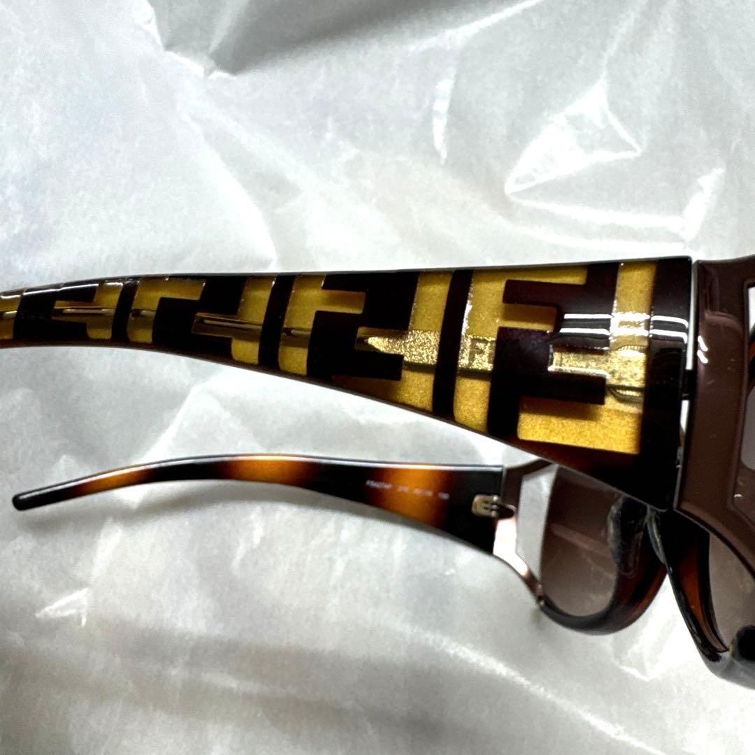 FENDI Zucca Pattern Sunglasses Brown