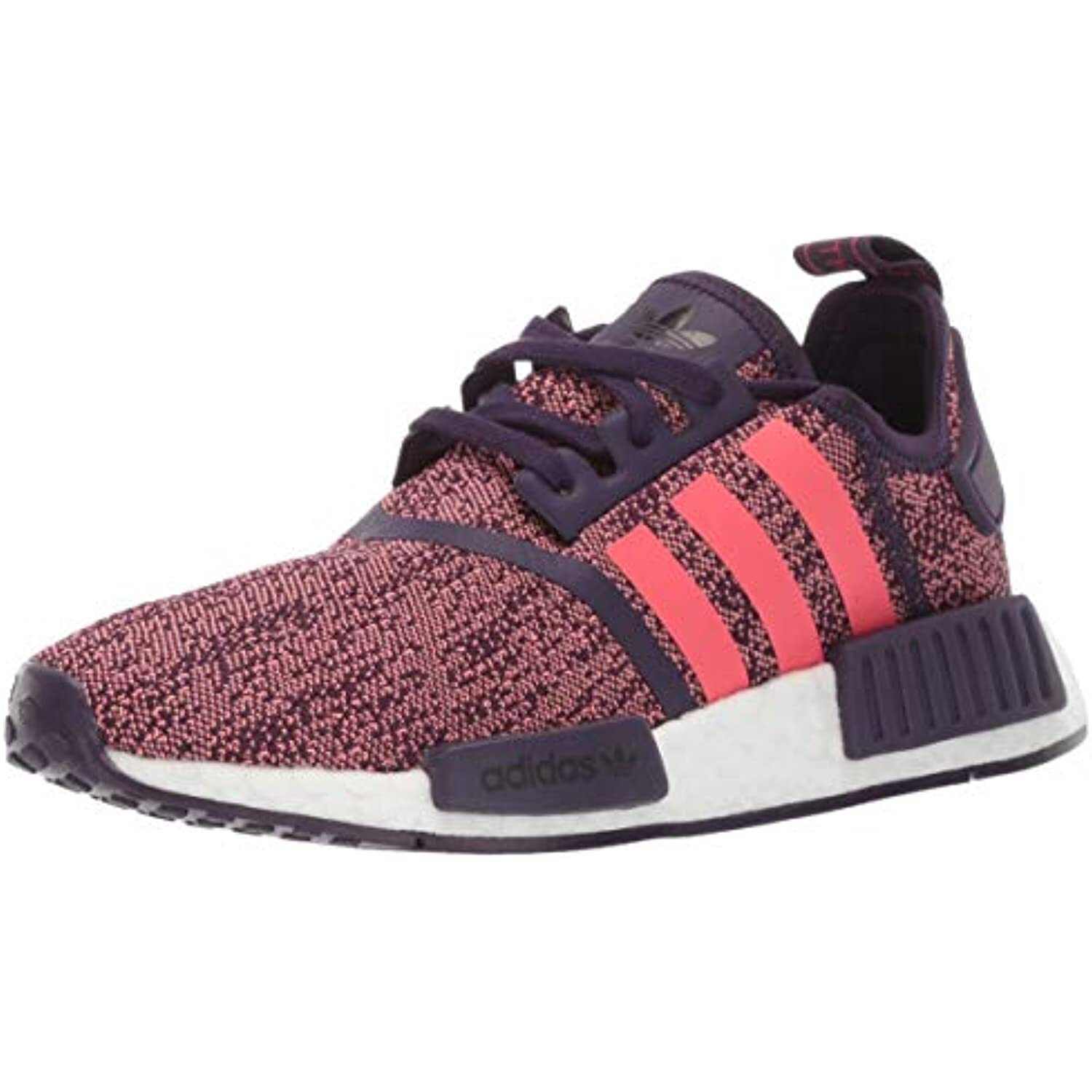 adidas Youth NMD_R1 Running Shoe F34421 Legend Purple/Shock red/Black Size 3.5M