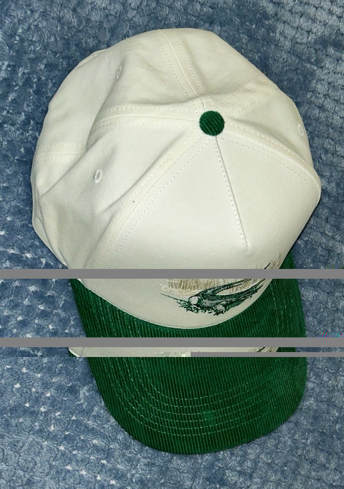 WAGGLE GOLF Bayou Corduroy DRI-FIT SPORT SNAPBACK CAP, Fits All Sizes -MINT NWT!