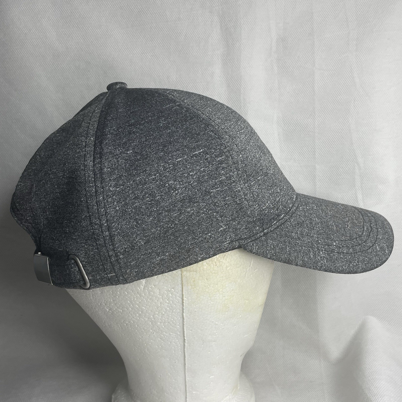 RBX Athletic Exercise Hat Gray Adjustable Strapback Baseball Rugged Bear Dad Cap
