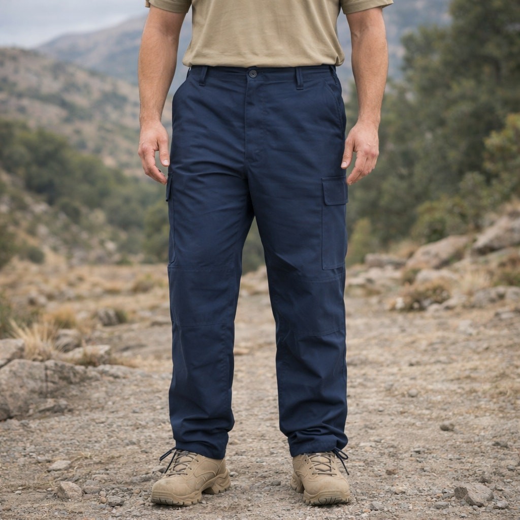 C22 Tru Spec Cargo Pants Adjustable Tactical XL Regular Blue