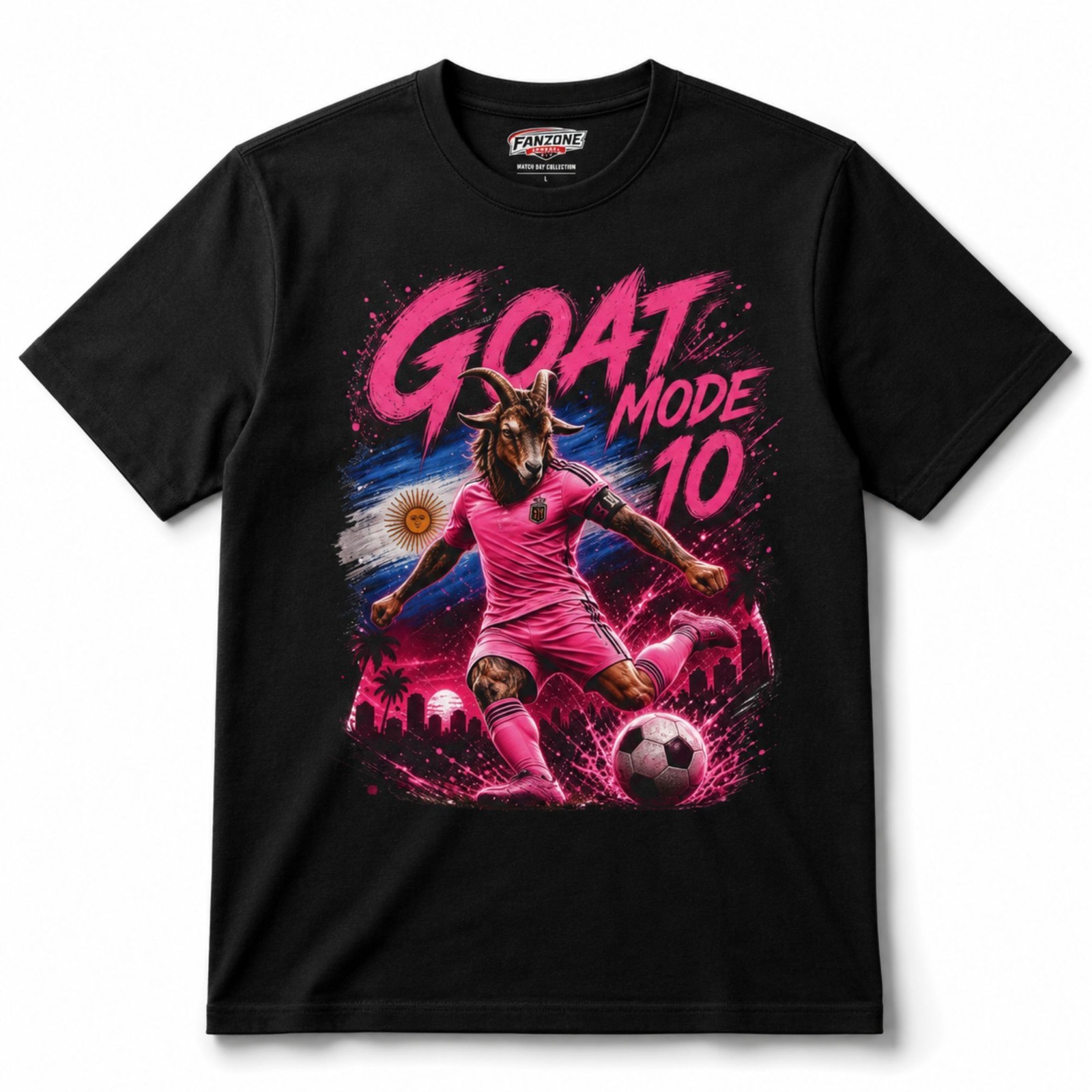 Messi GOAT Mode 10 Argentina 2026 Fifa World Cup Match Day Shirt Soccer Tee