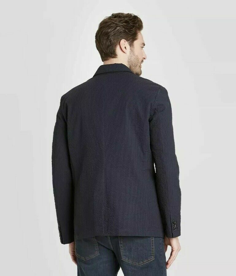 Men’s Striped Standard Fit Seersucker Kenwood Blazer – Goodfellow & Co – COLORS