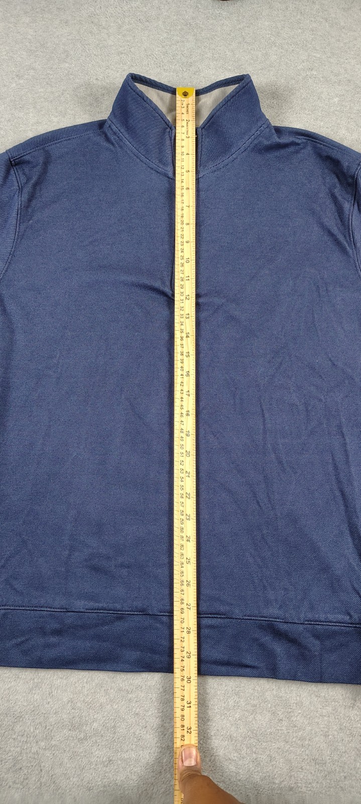 Twillory Performance Fabric Tailor Fit 1/4 Zip Golf Pullover Mens Sz Large