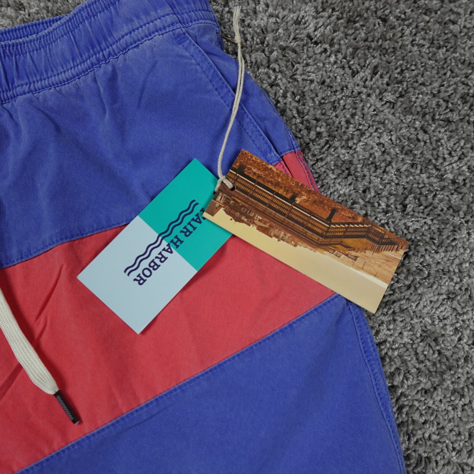 Fair Harbor Shorts Mens 2XL Lined Mastos Board Bungalow Swim Trunks NWT