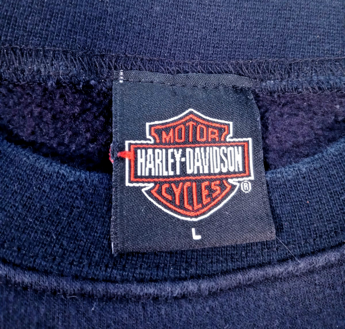 Harley-Davidson Y2K Battlefield Gettysburg, PA Graphic Print Sweatshirt Size L