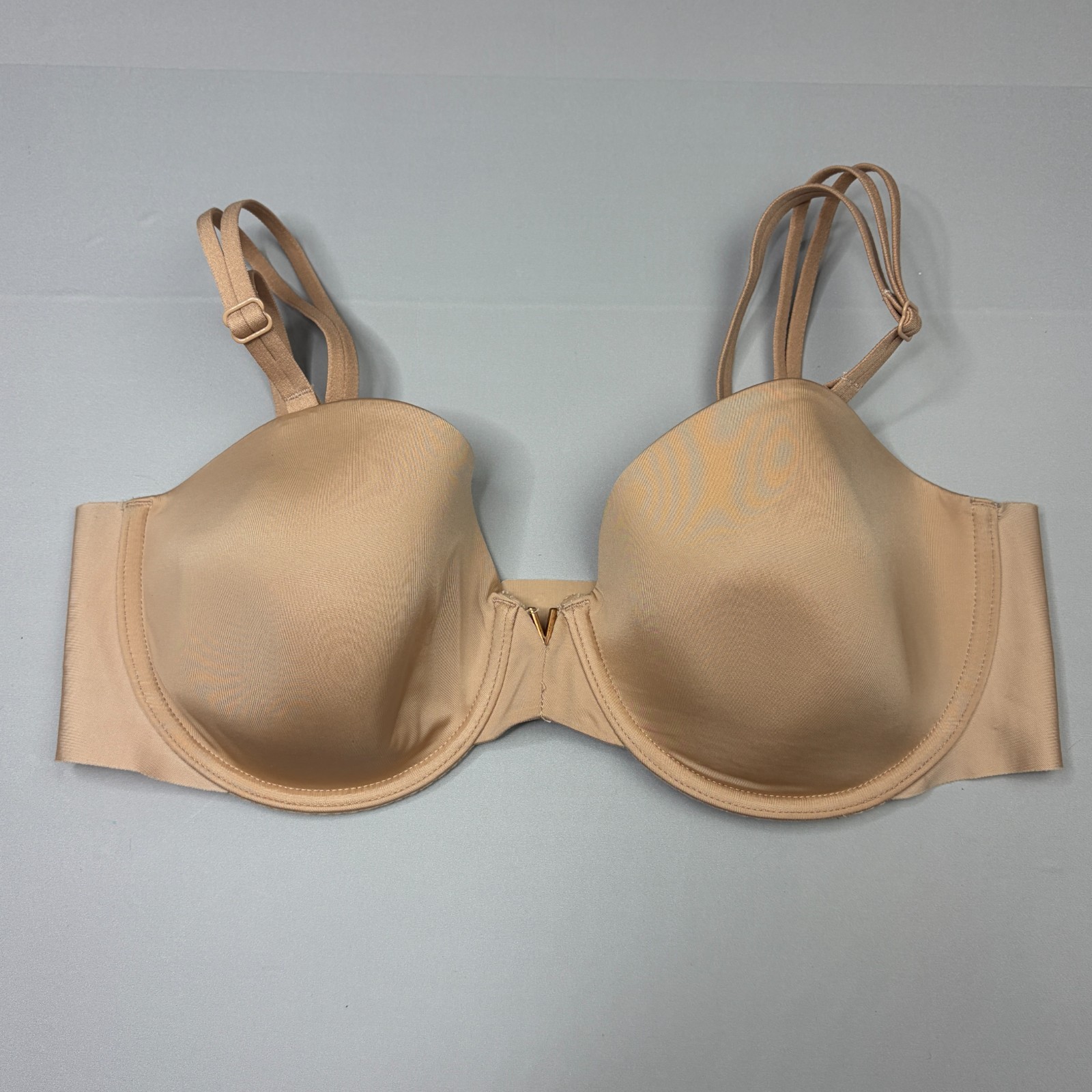 Victoria Secret Strapless Bra 36C Unlined Multiway Straps Underwire
