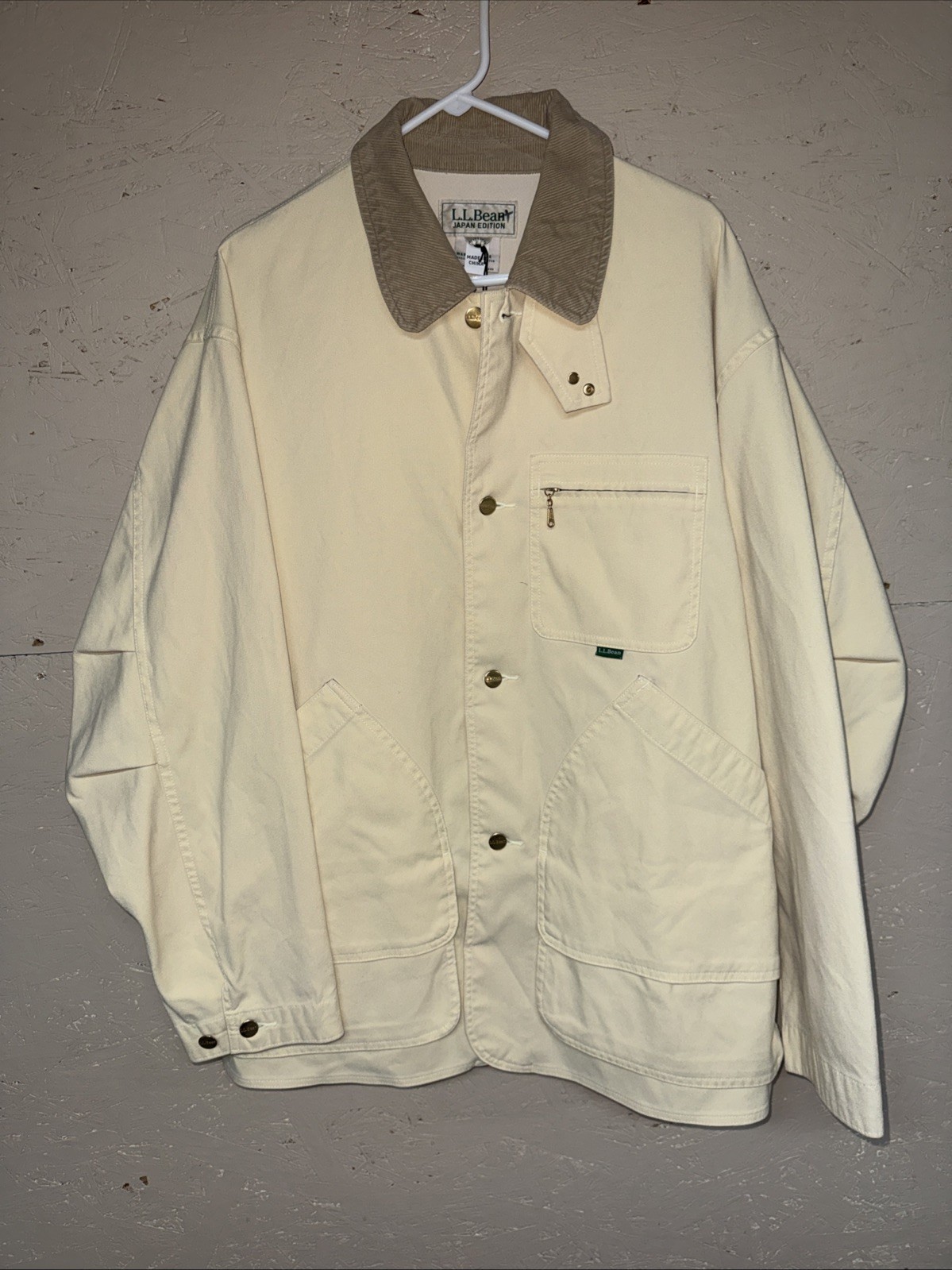 2025 Japan Edition L.L. Bean field jacket XL Yellow NWT Prospect Harbor New