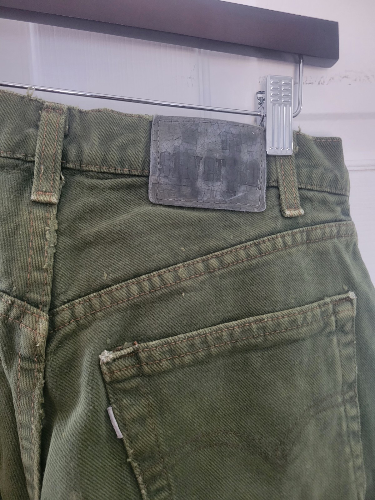 90’s Levi’s SilverTab Red Label “Loose” Jeans Mens – Green 31×30 Made In USA