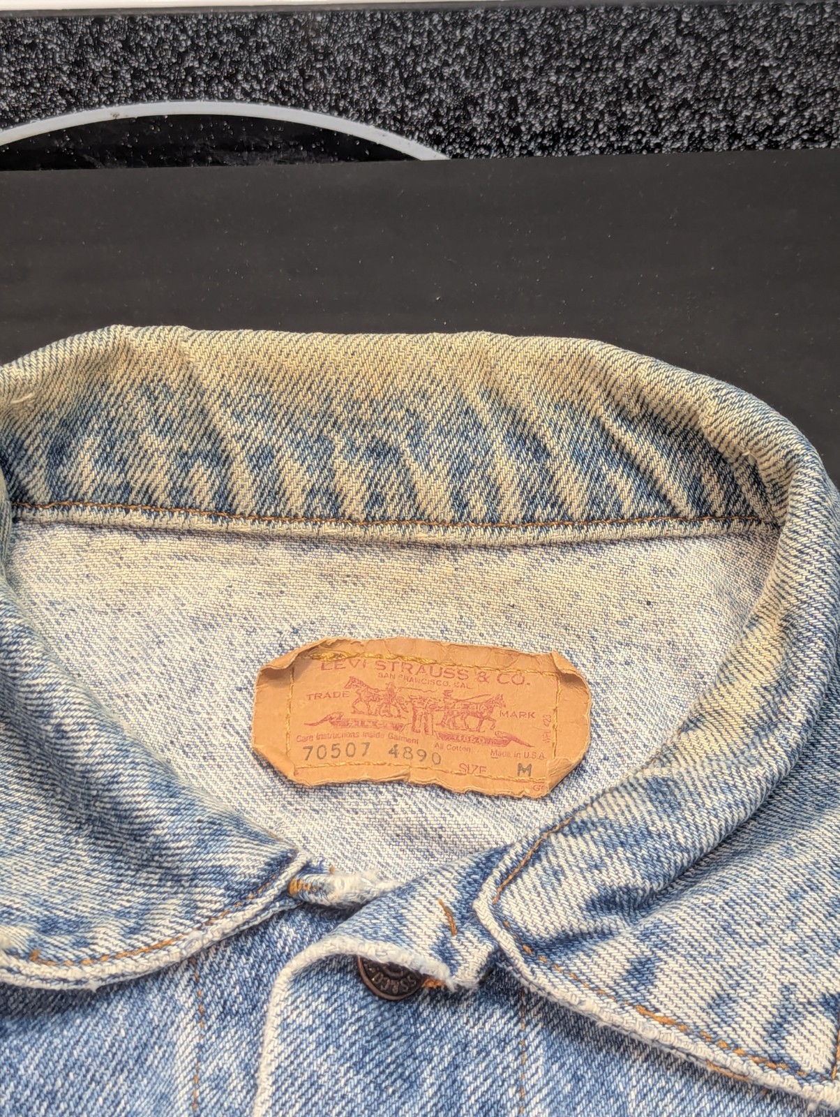 Levi’s Trucker Jacket Mens M Medium Light Wash Denim PAYPAL ONLYPAYPALONLY