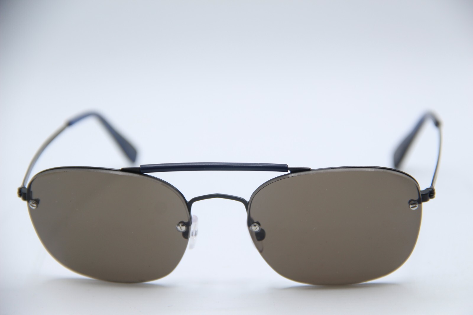 NEW CANALI CO 200 C03 GUNMETAL AUTHENTIC SUNGLASSES 56-18