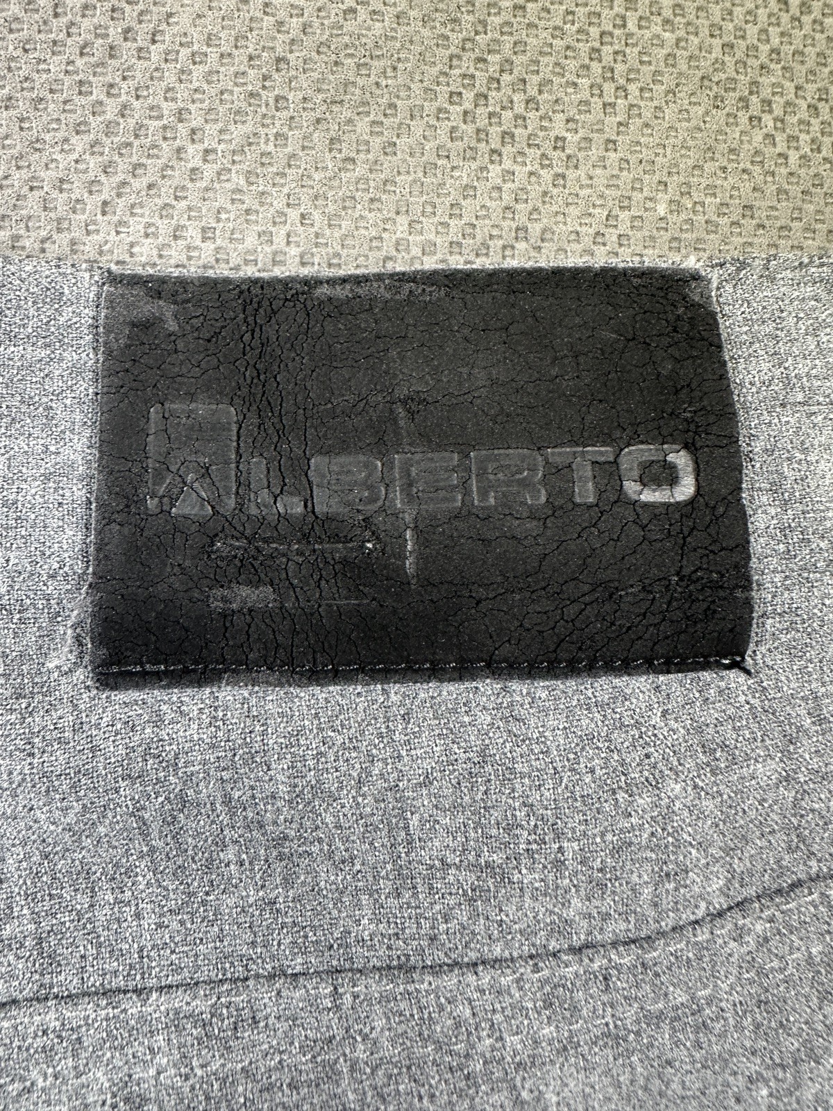 Alberto Comfort Fit Mens 52 Gray Relaxed Dress Pants Tom Ceramica