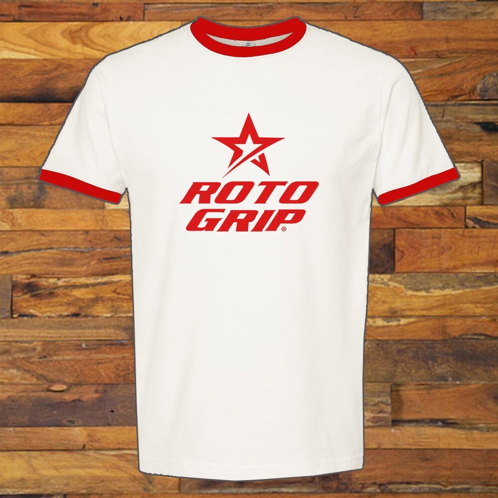 Roto Grip Bowling Bowlers Men’s Red Ringer S-3XL