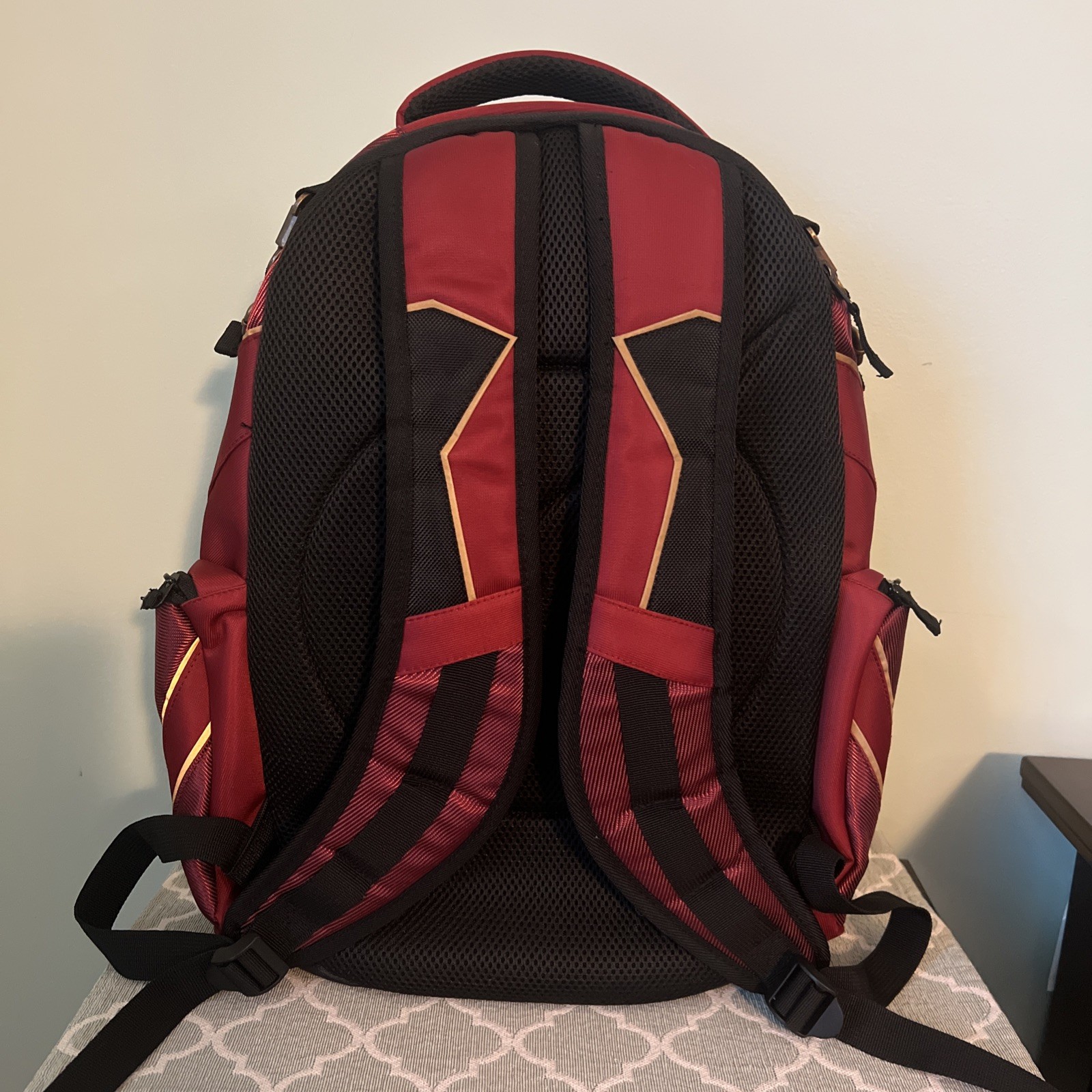 2018 Justice League/Dc Comics The Flash Tactical Style Laptop Backpack NWOT