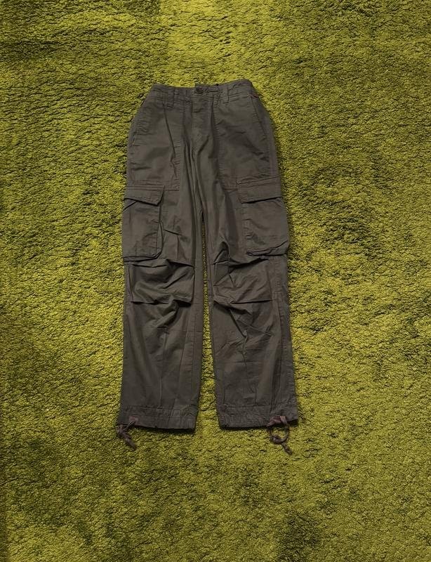 Men Strellson Trousers Khaki Cotton 32