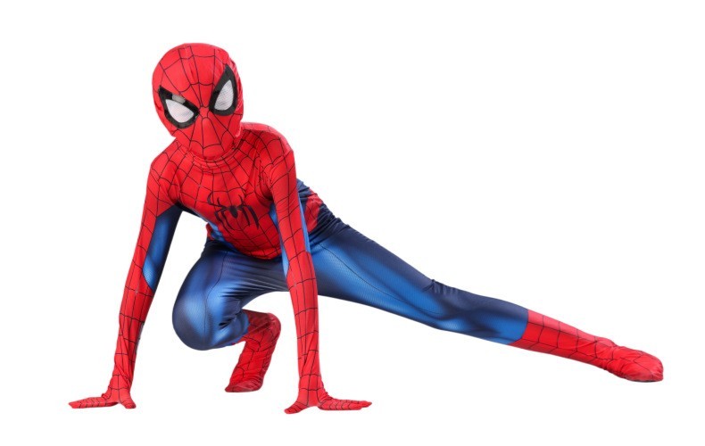 Spider-man 4 Jumpsuit Cosplay Costume Brand New Day Suit Adult Kids Halloween