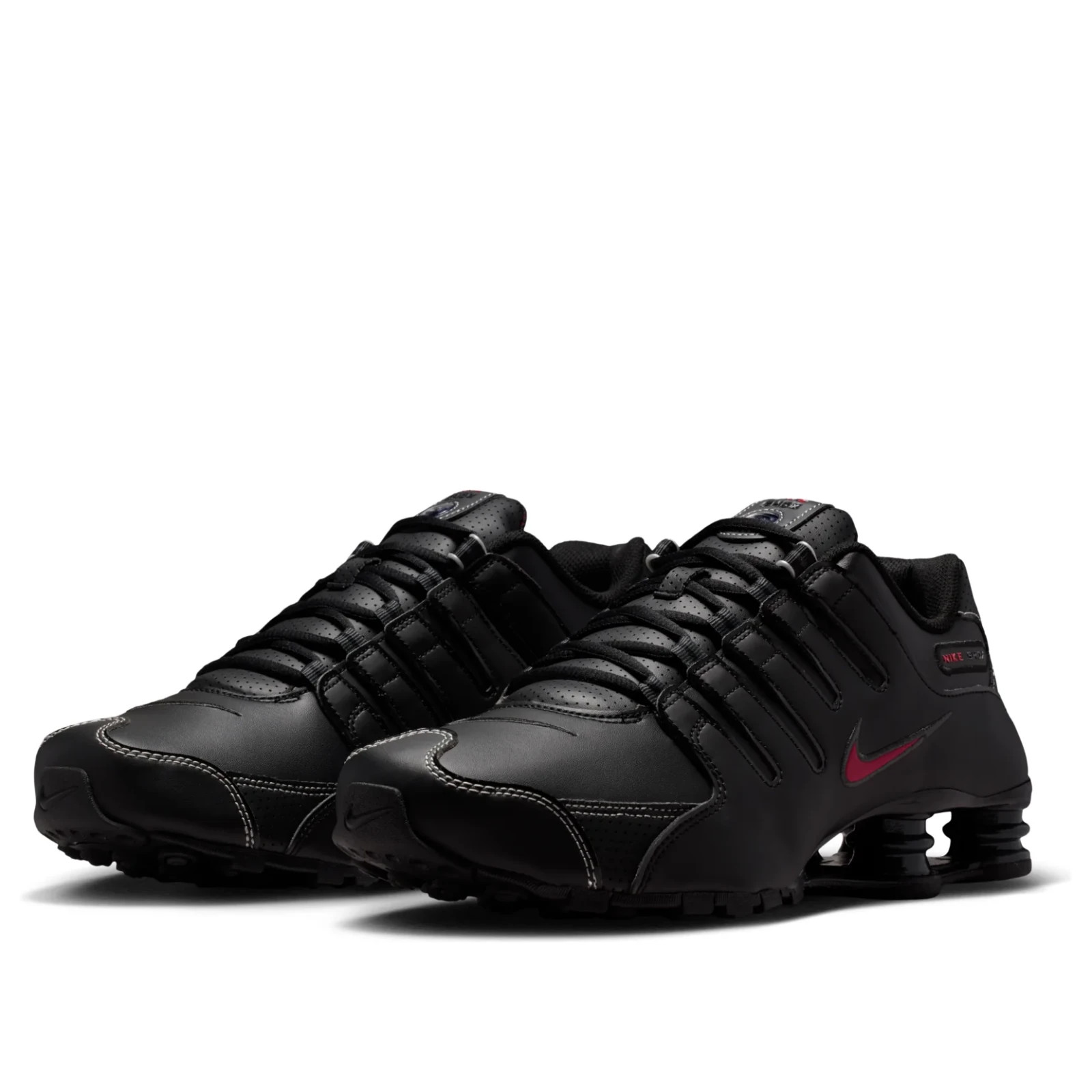 Nike Shox NZ 378341-017 Sneakers Men’s 9.5 Black Lace Up Running Shoes RHS9147