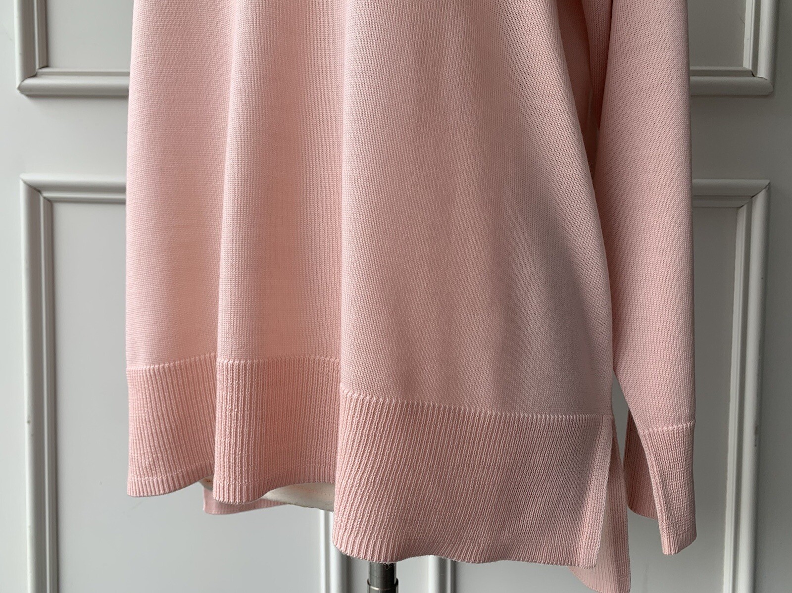 | COUNTRY ROAD | traceable wool crew neck knit smokey pink SIZE: XXS,XS,S,M,L,XL