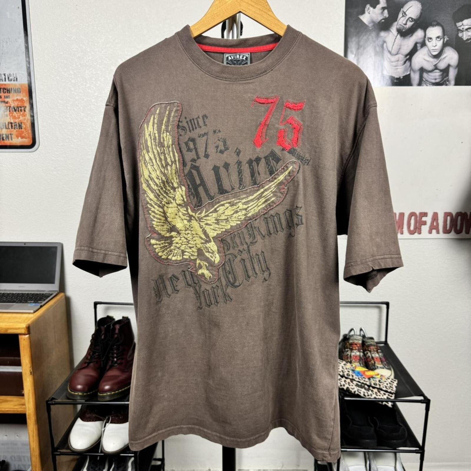 Avirex Baggy Graphic Mens Tee XL