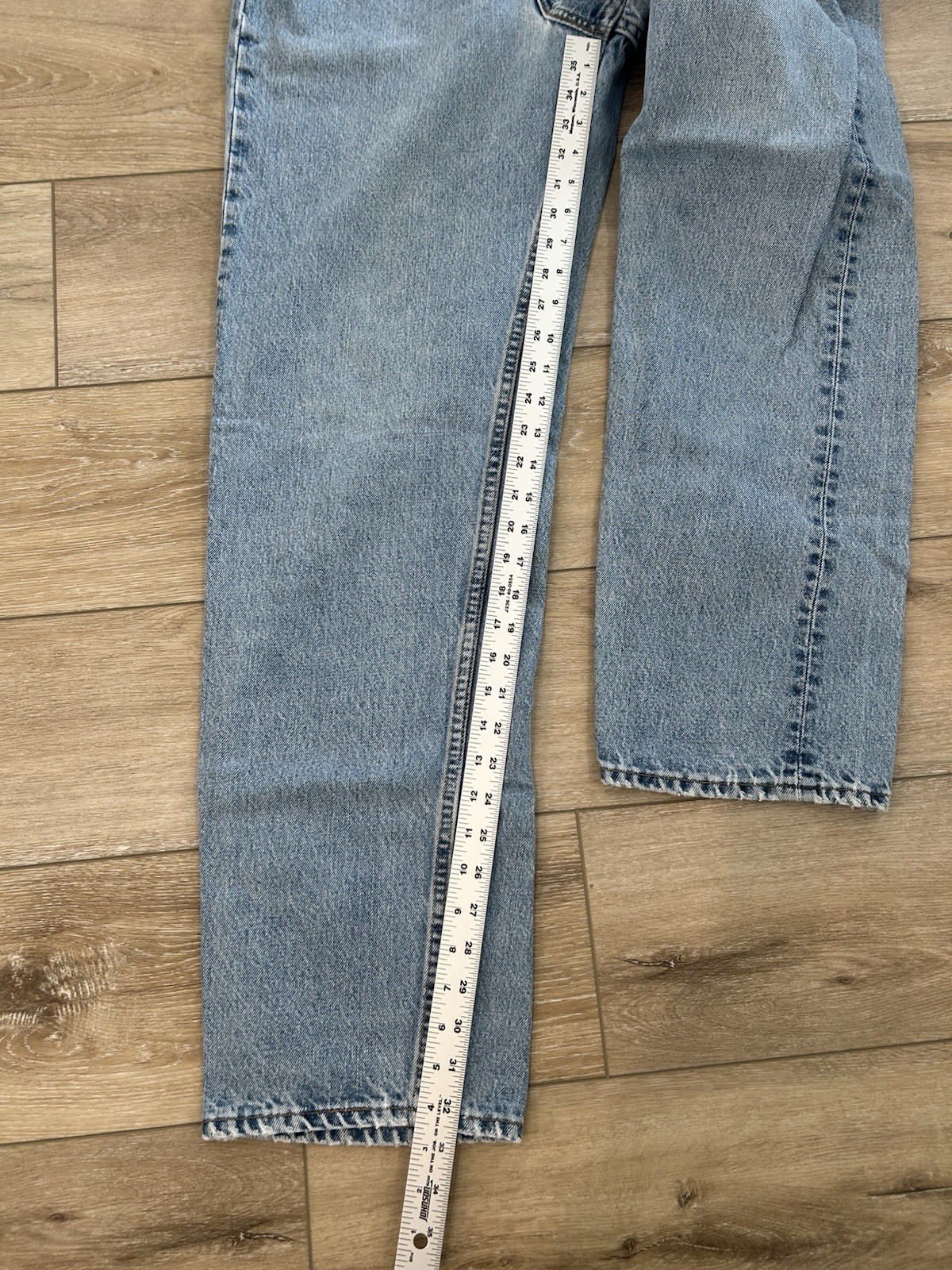 Vintage 90s Levis Jeans Mens Measured 31×33 Blue 565 Loose Fit Straight Baggy