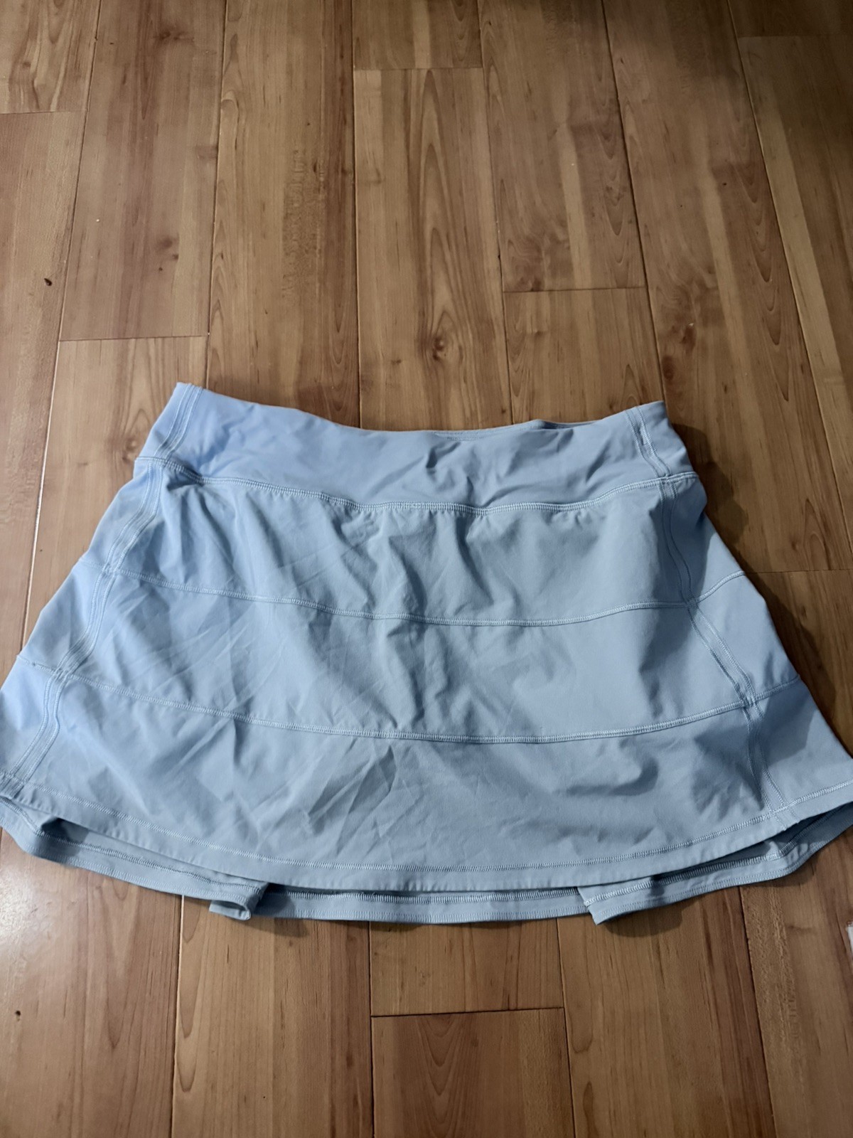 Lululemon PACE RIVAL SKIRT ~ Sz 10 tall ~ Pastel Blue