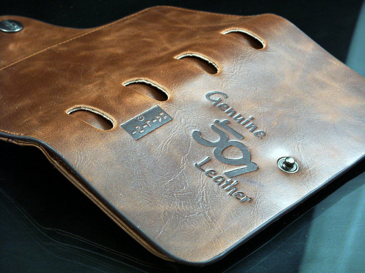 Men’s Leather Wallet Bifold ID Card Holder Checkbook Long Clutch Billfold Purse