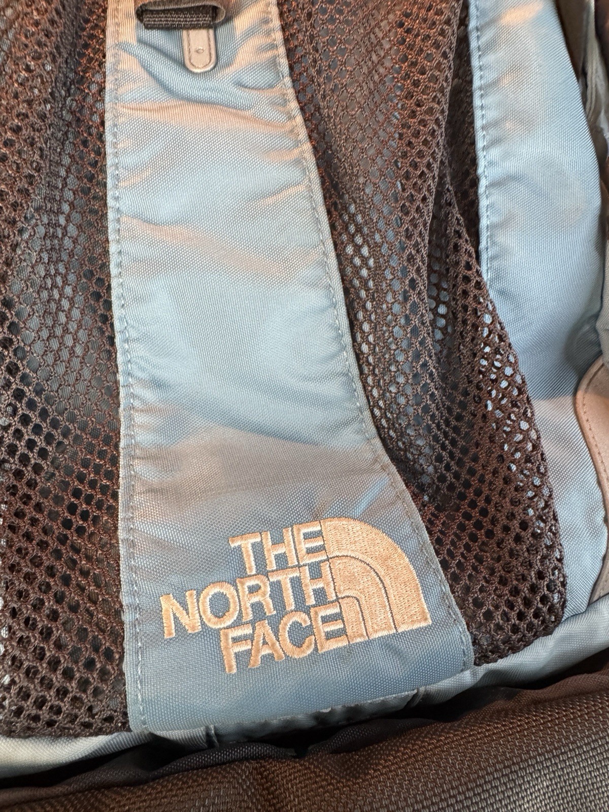 The North Face Recon Blue Hiking School Laptop Computer Book Bag Backpack