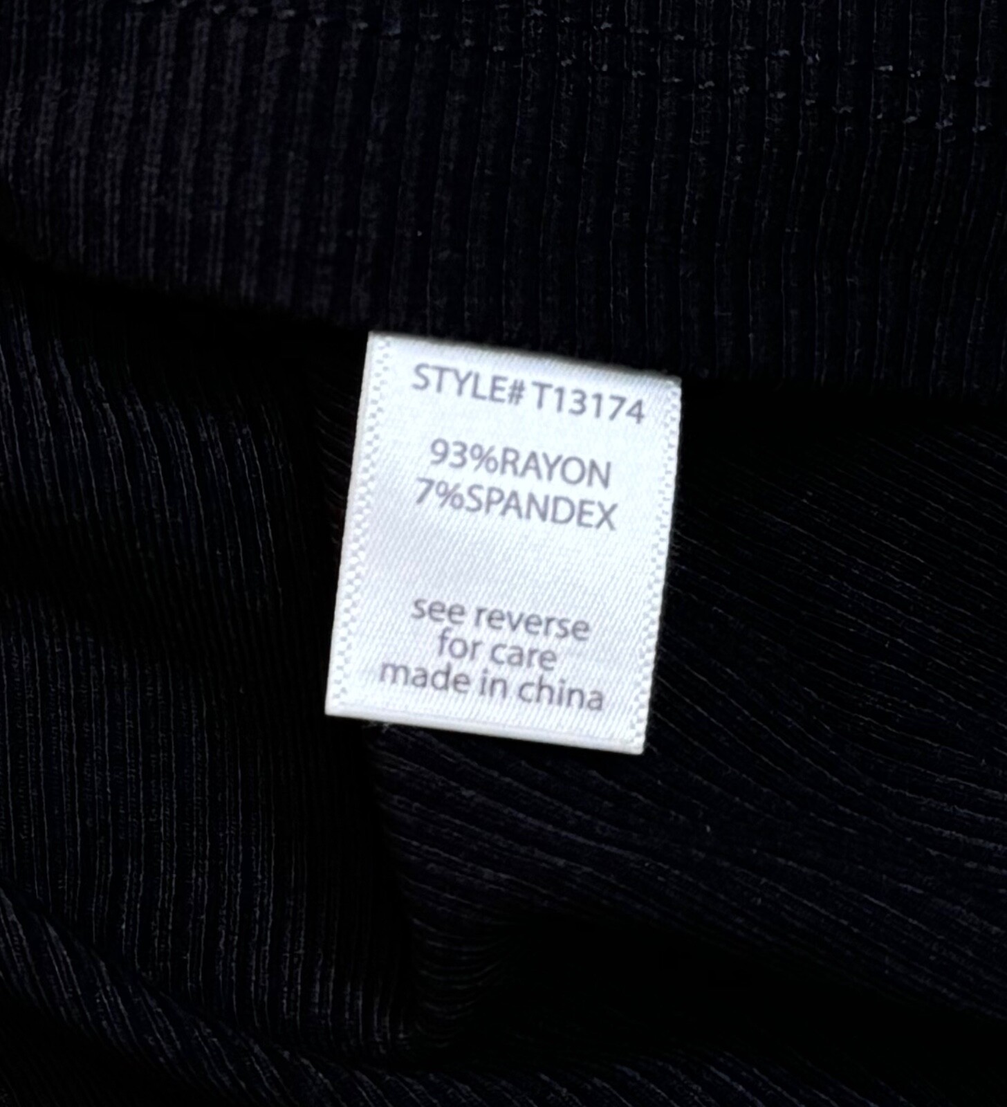 Active Basic 13174 Rayon Ribbed Knit Turtleneck Long Sleeves Form Fit Stretchy