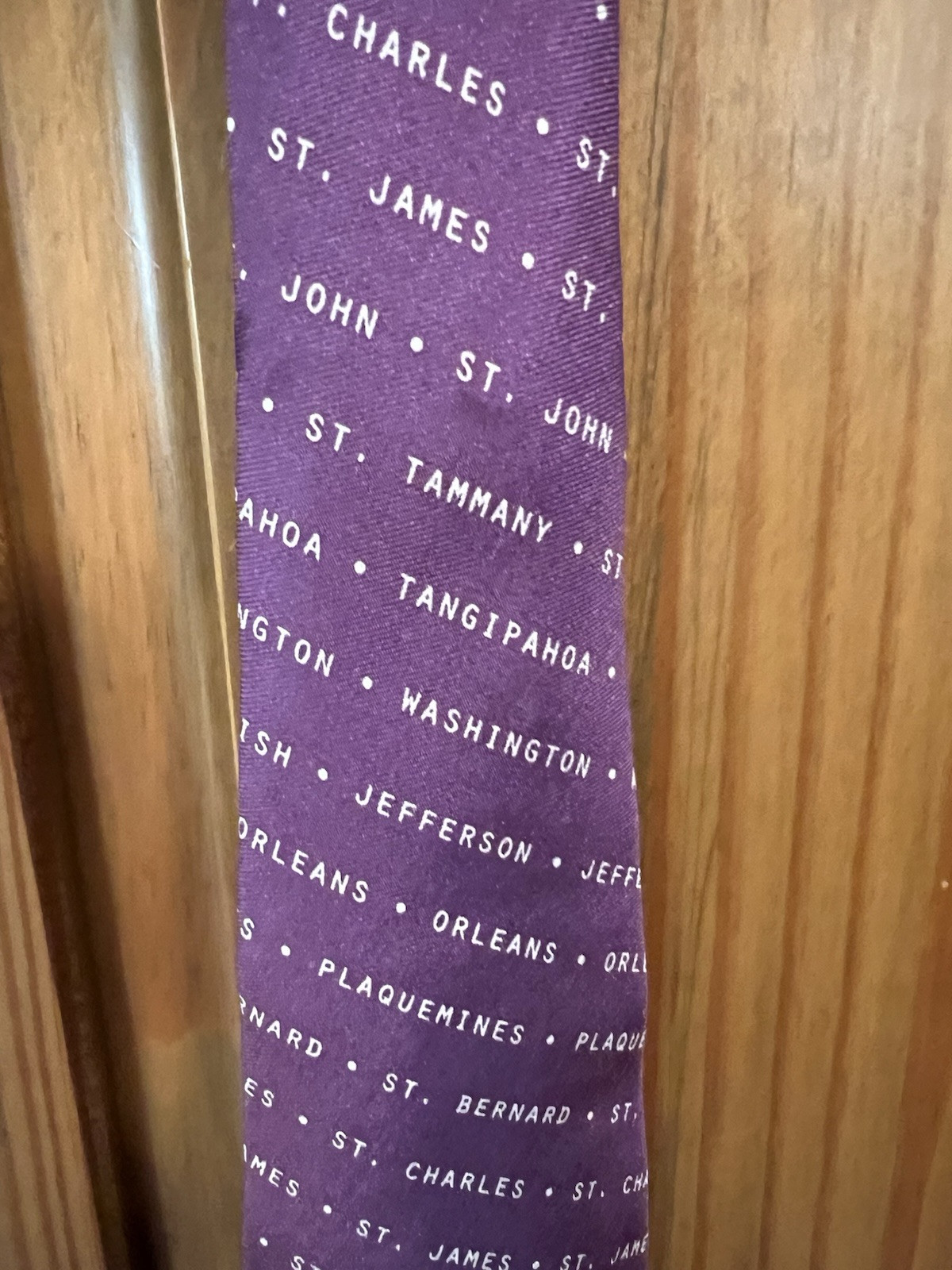Nola Couture Greater New Orleans Tie 61 X 3.5 Inches!!!