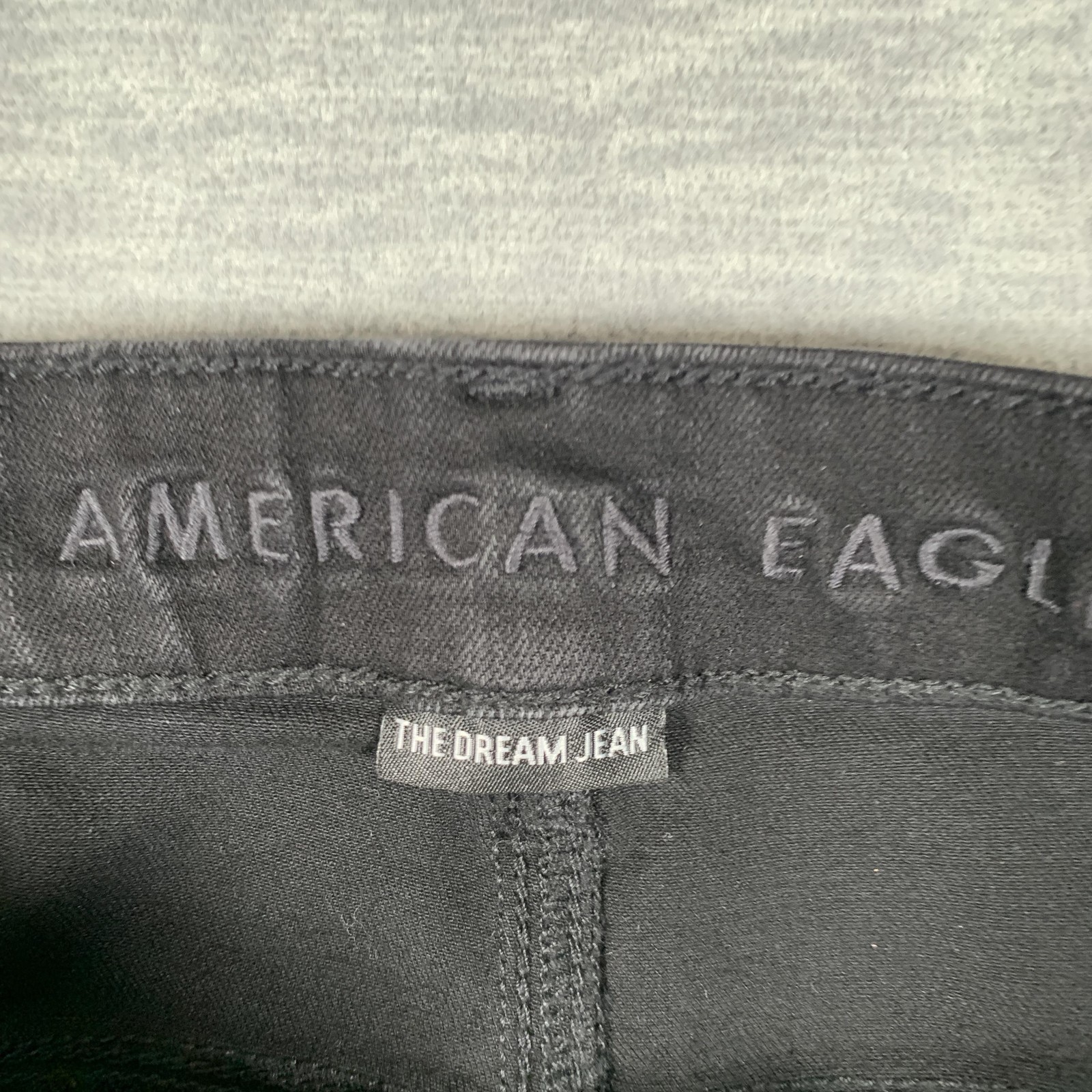American Eagle Outfitters Jegging Jeans Womens 16 Black Super Hi-Rise Dream Jean