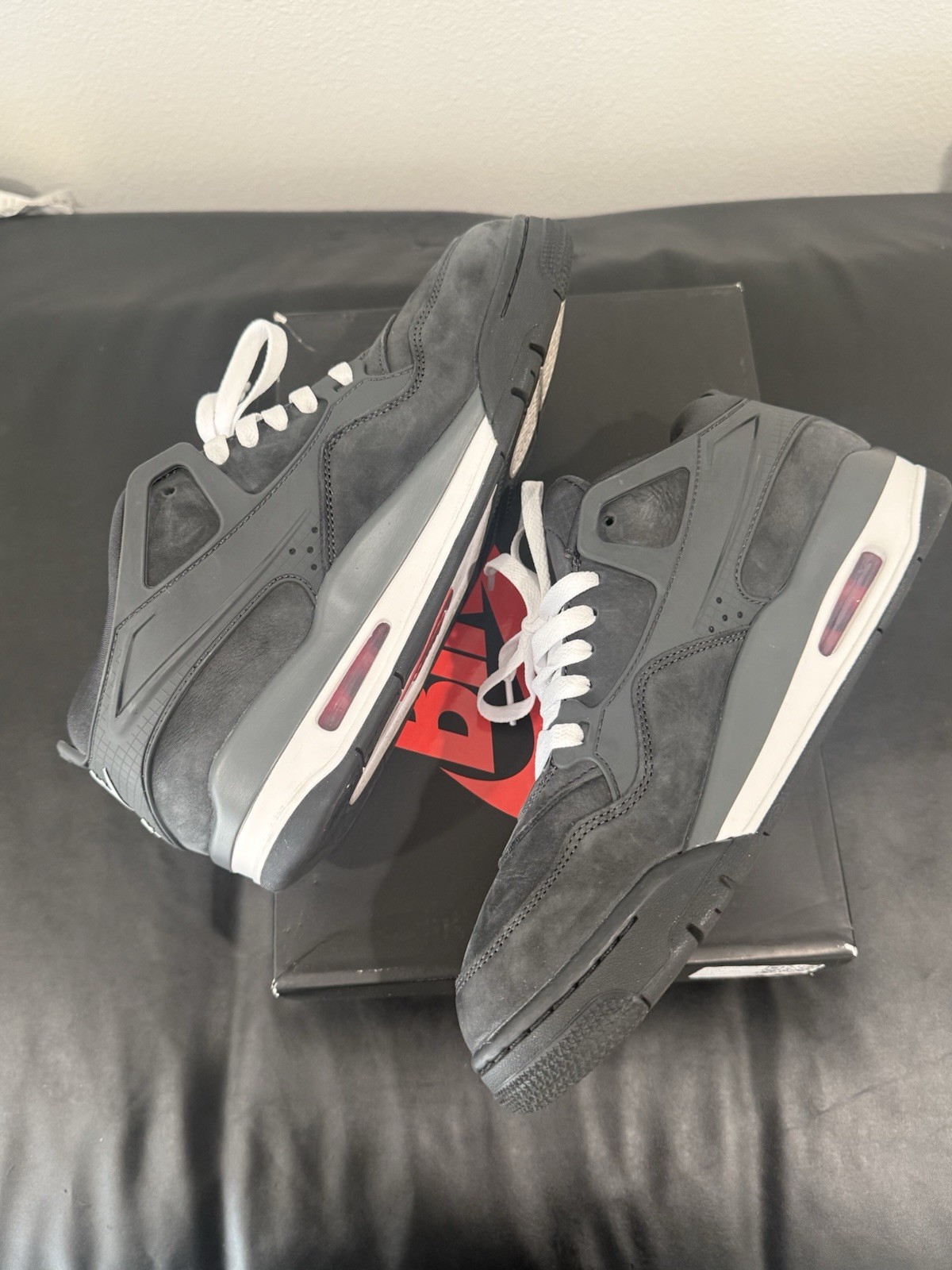Jordan 4 RM SP Nigel Sylvester Driveway Grey