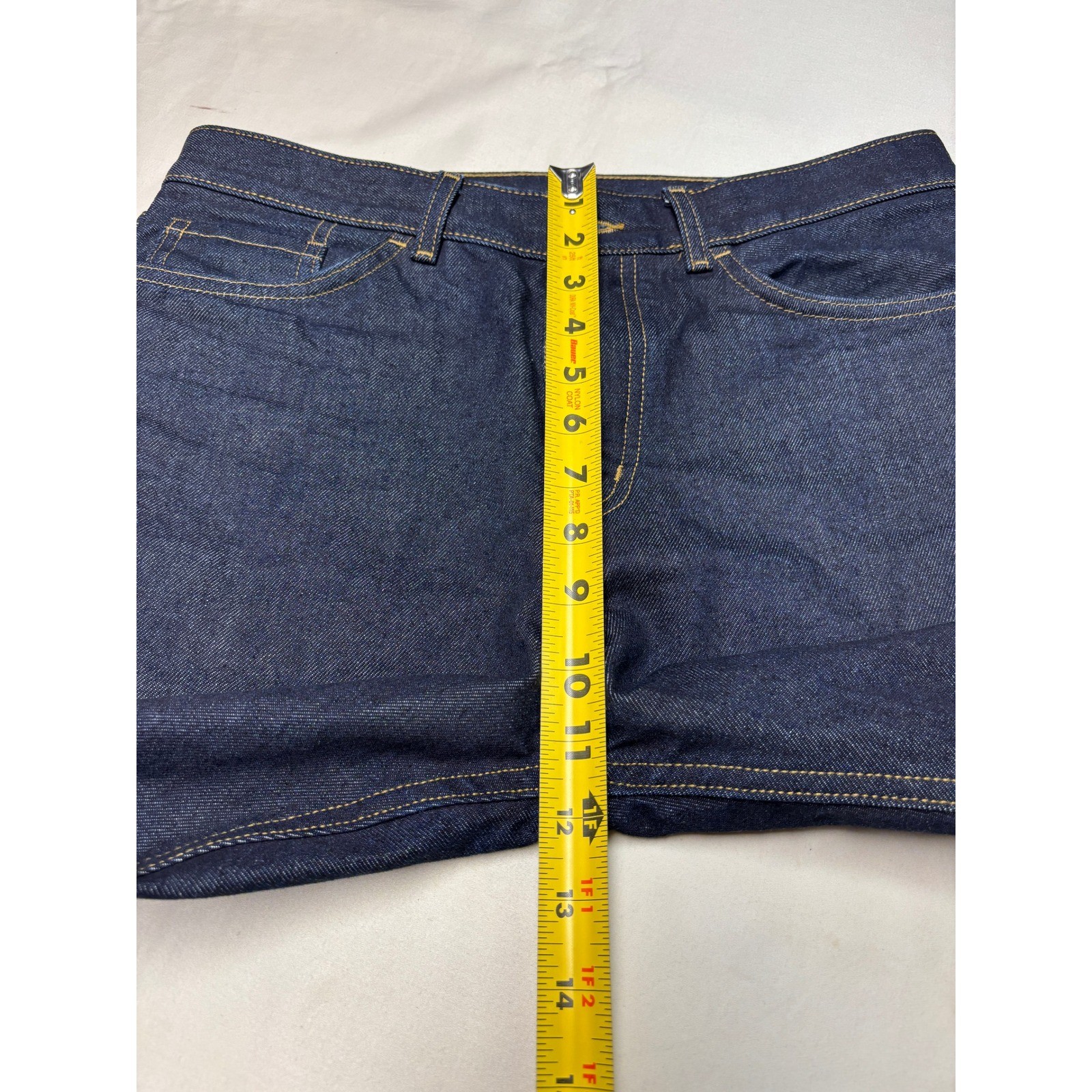 COS Regular Straight Leg Mid Rise Jeans Mens 29/30 Indigo Selvedge 100% Cotton