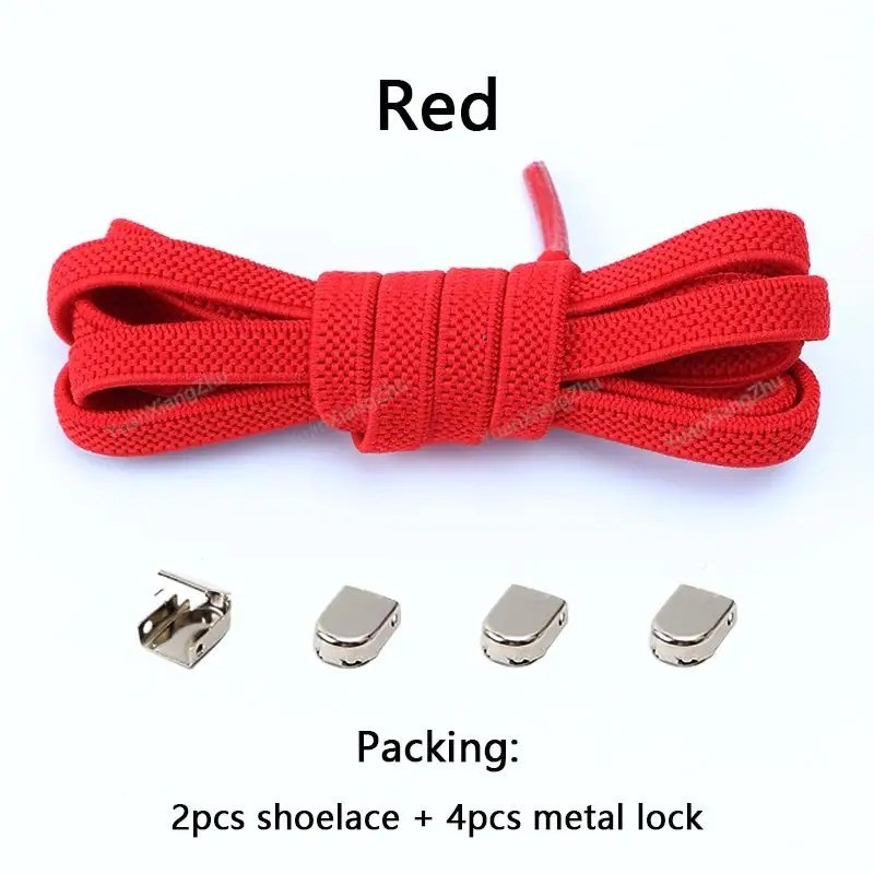 No Tie Elastic Shoe Laces One Size Fits Shoes Shoelaces for Sneakers Shoestrings