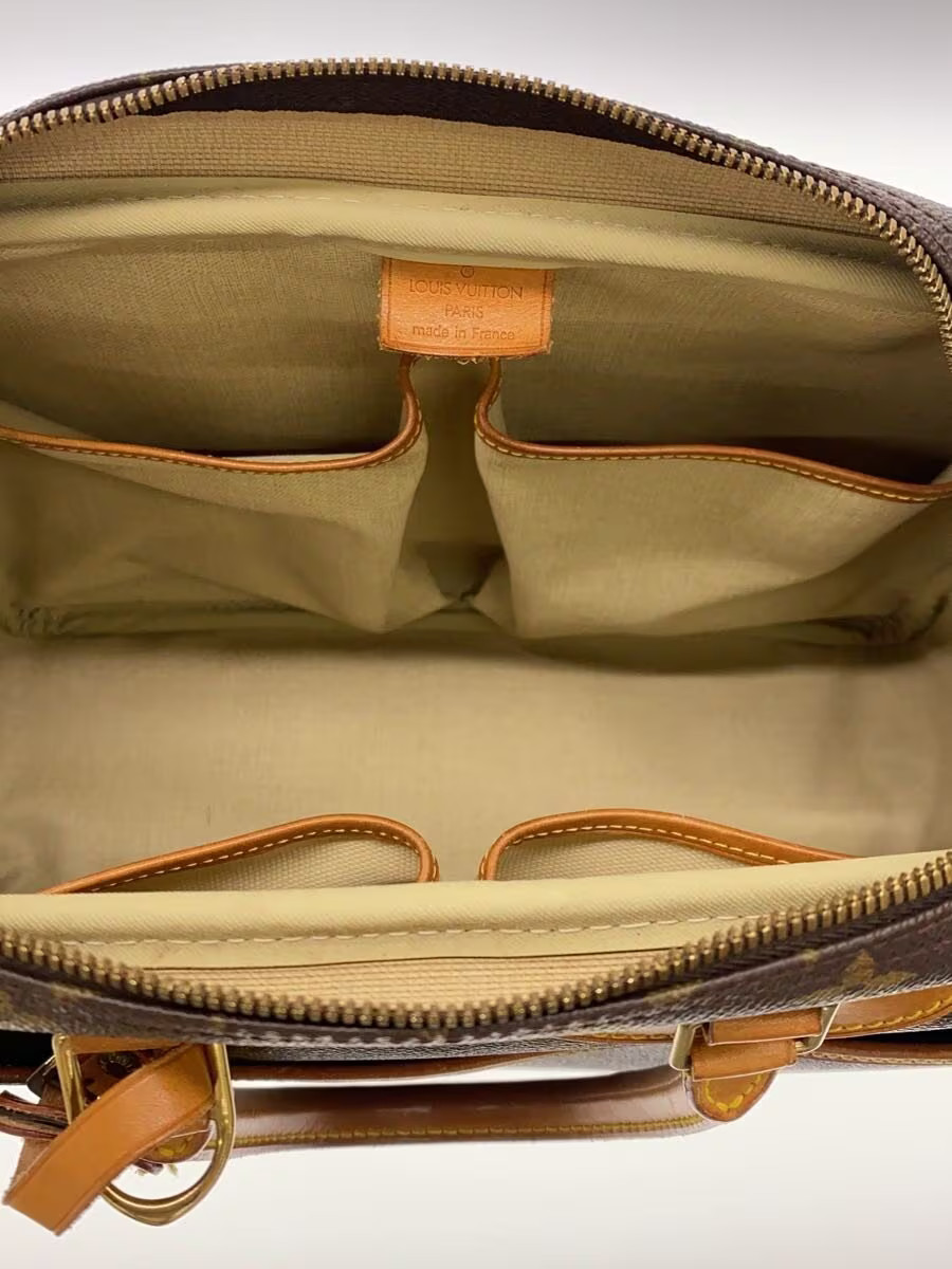 LOUIS VUITTON Bowling Vanity (Deauville) Monogram Canvas PVC BRW
